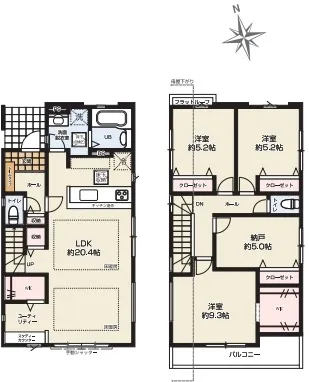 ３号棟　間取り図