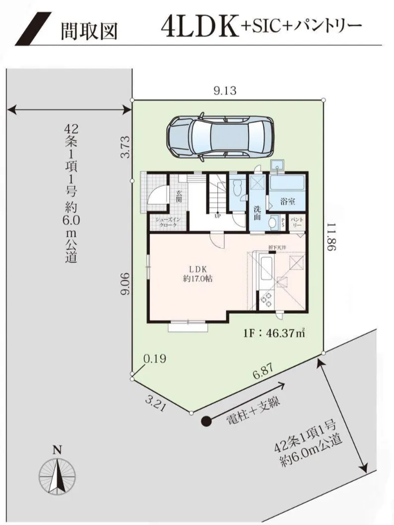 1階間取り図