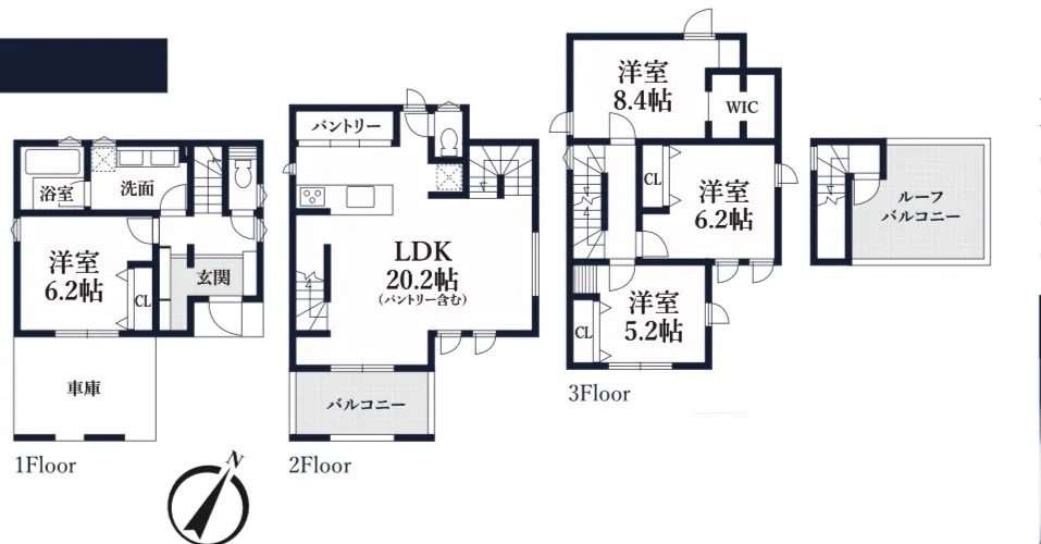 2号棟間取り図