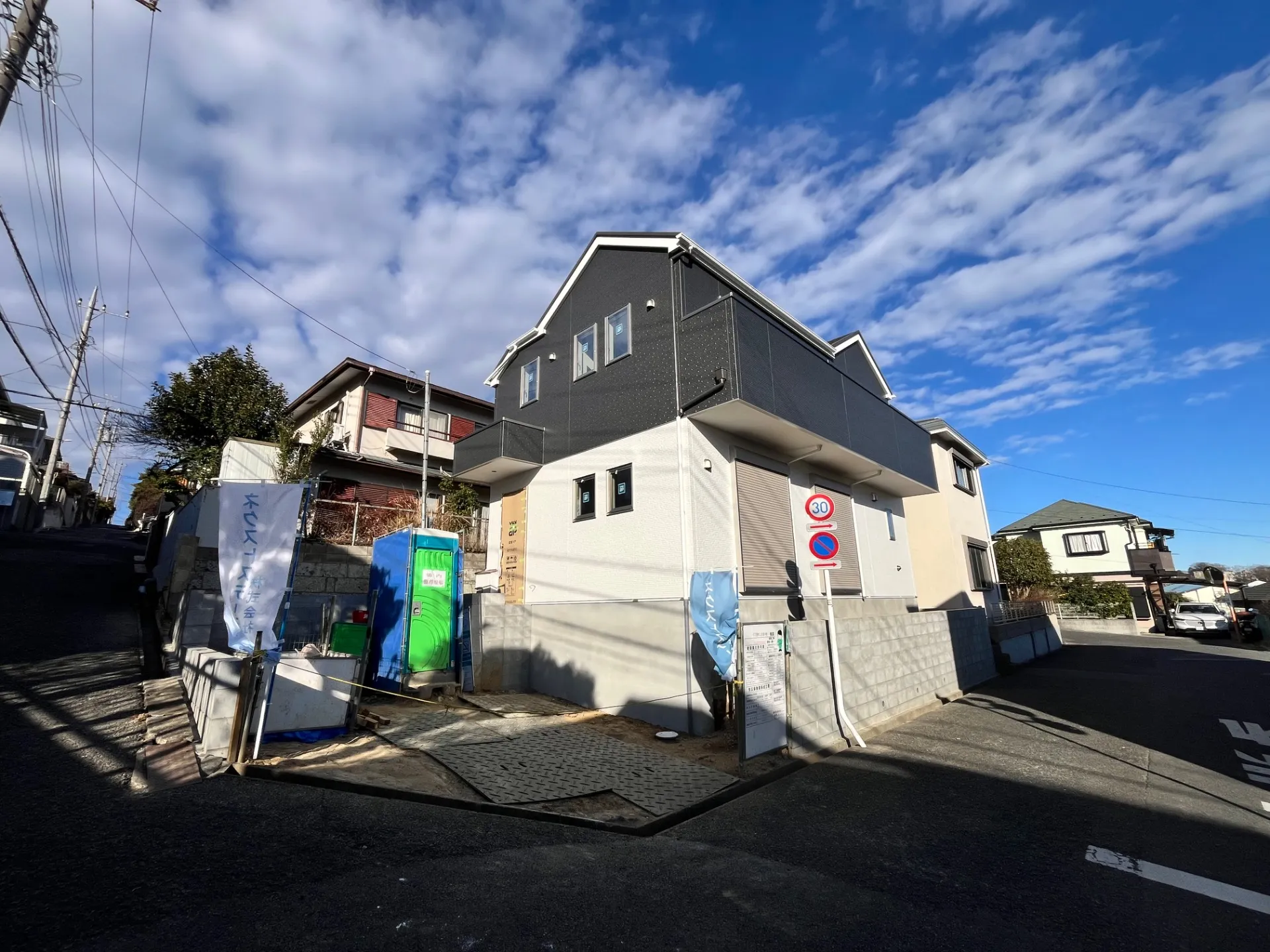 日野市三沢5丁目　新築分譲住宅全1棟　FIT三沢　売り出し現地