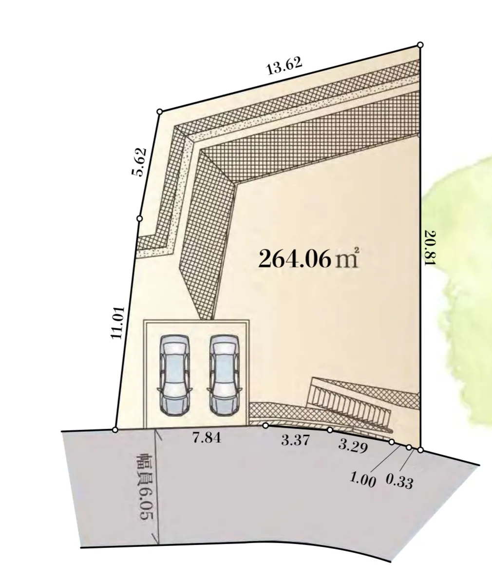 八王子市めじろ台　売地　1区画