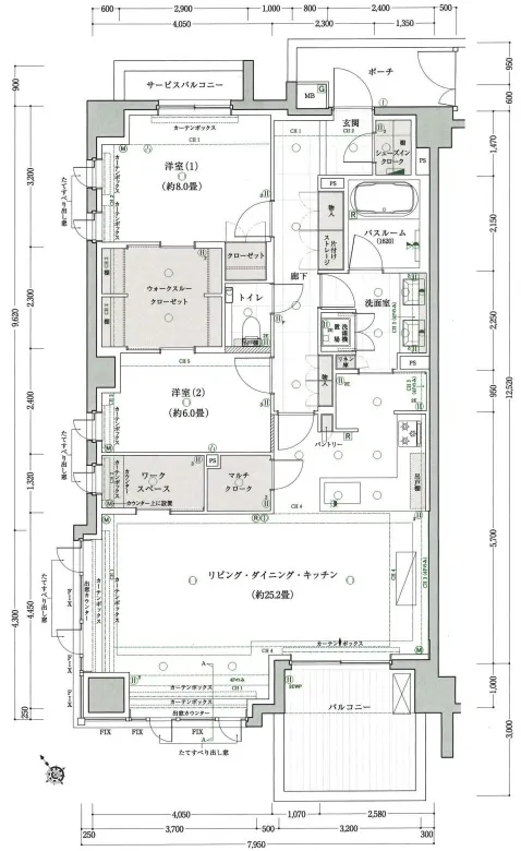 売マンション　クリオ鵠沼海岸グランロワ　区分