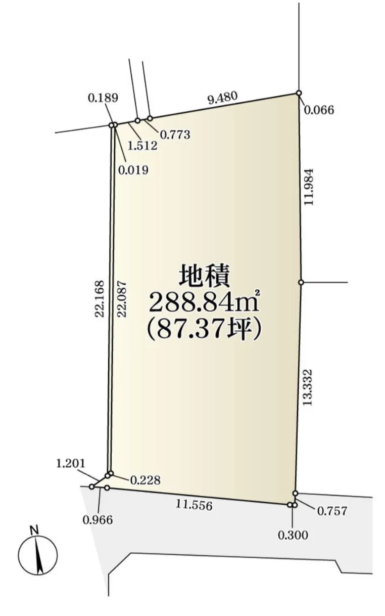 八王子市元横山町 全1区画　売地