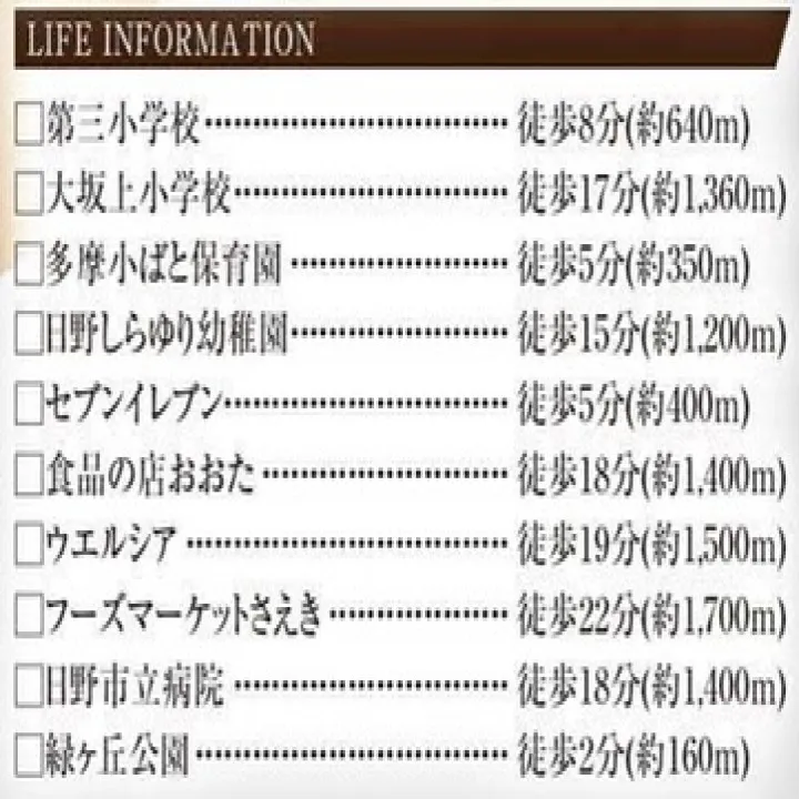 【日野市日野台　新築分譲住宅全1棟】