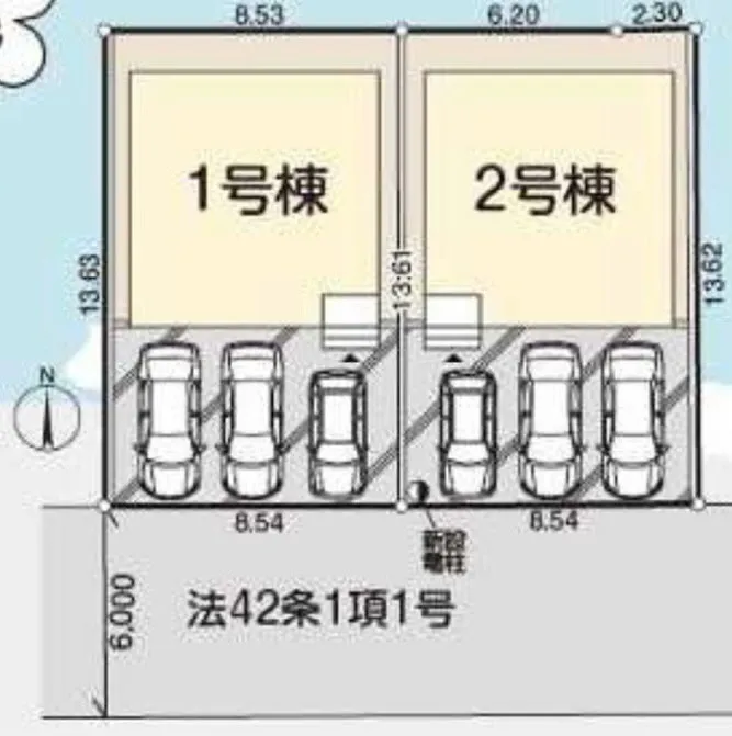 【八王子市富士見町　新築分譲住宅全2棟】