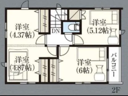 【日野市神明　新築分譲住宅全3棟】 最終1棟