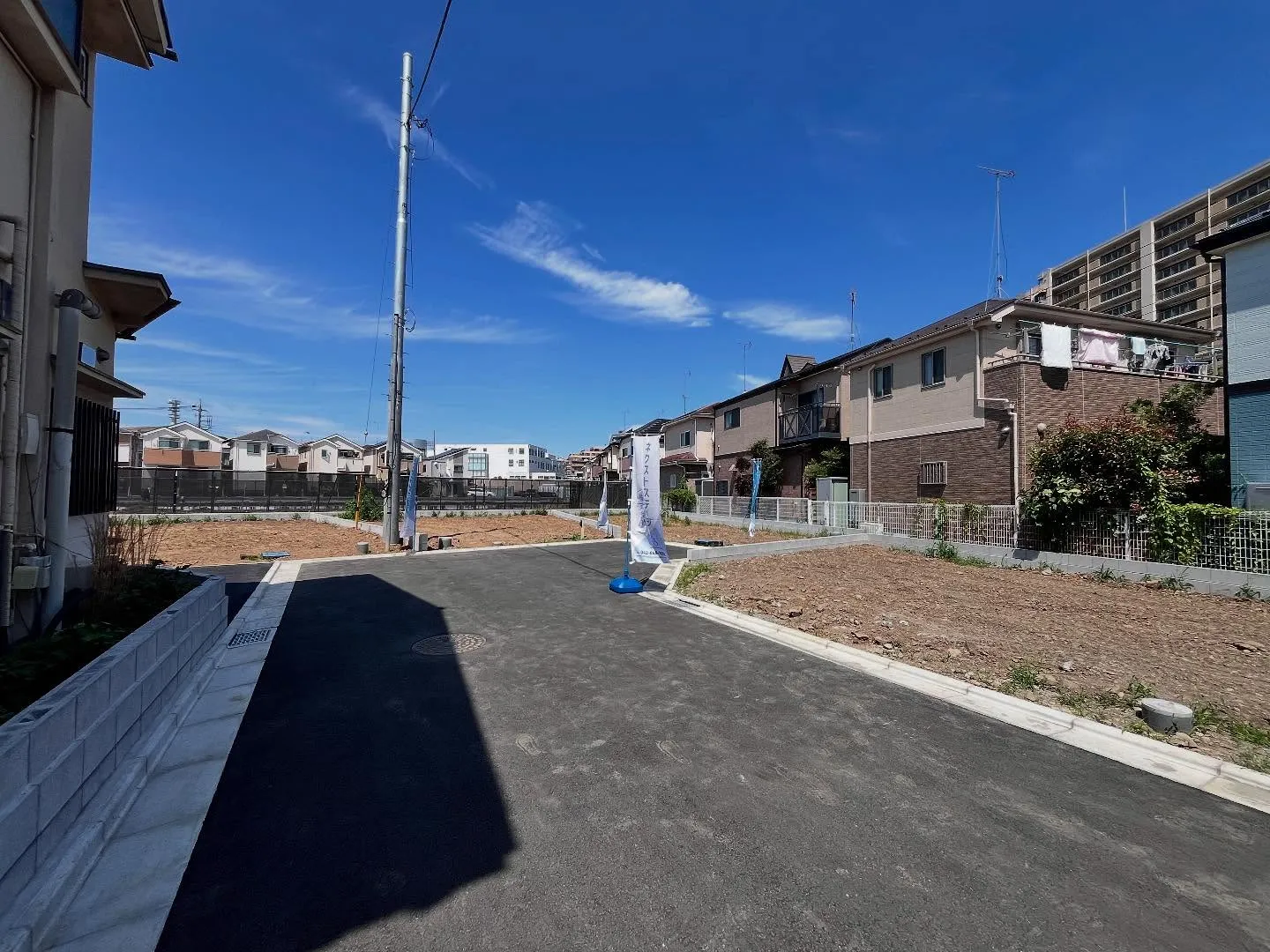 【八王子市大和田町 売地 全4区画 】